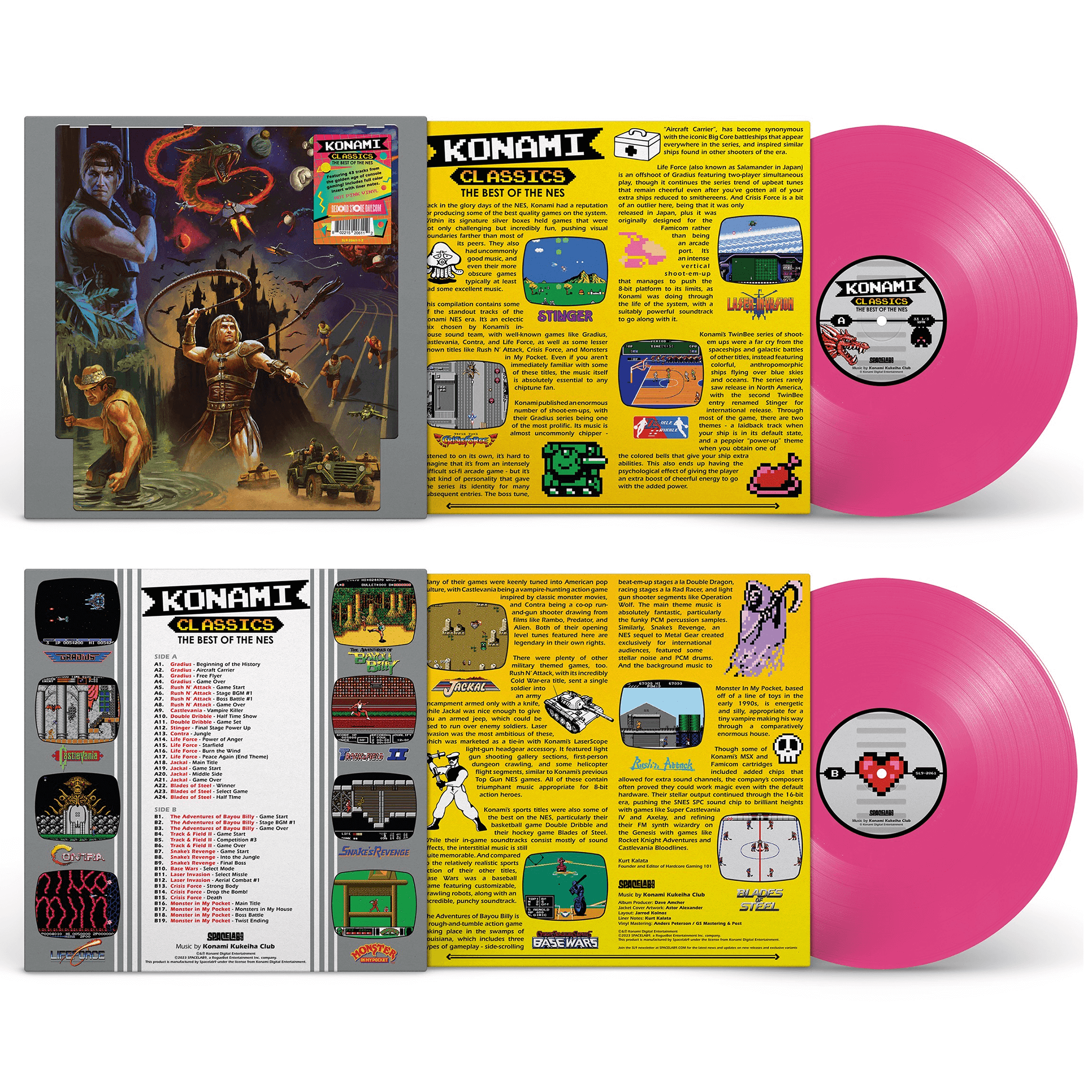 KONAMI CLASSICS: BEST OF THE NES LP - COMING SOON FOR BLACK FRIDAY RSD