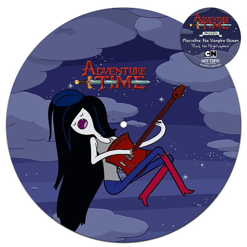 SPACELAB9 ANNOUNCES THE RELEASE OF ADVENTURE TIME PRESENTS: MARCELINE THE VAMPIRE QUEEN “ROCK THE NIGHTOSPHERE” PICTURE DISC MINI LP