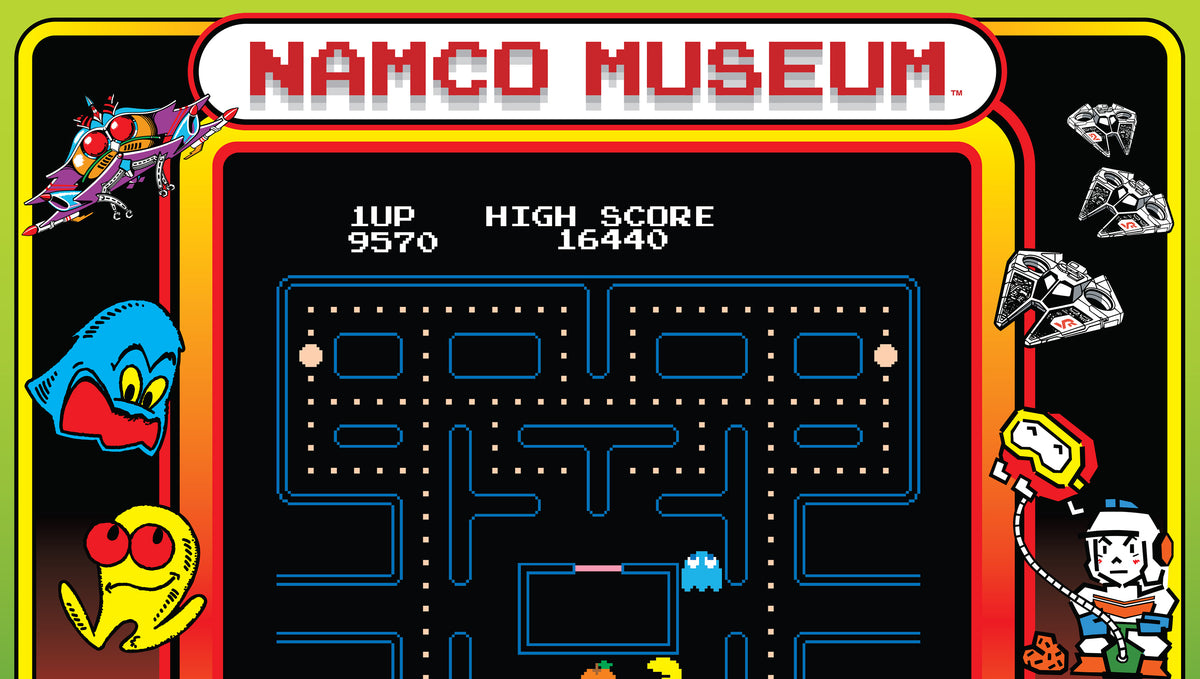 SPACELAB9 ANNOUNCES THE RELEASE OF NAMCO MUSEUM ARCADE GREATEST HITS LP