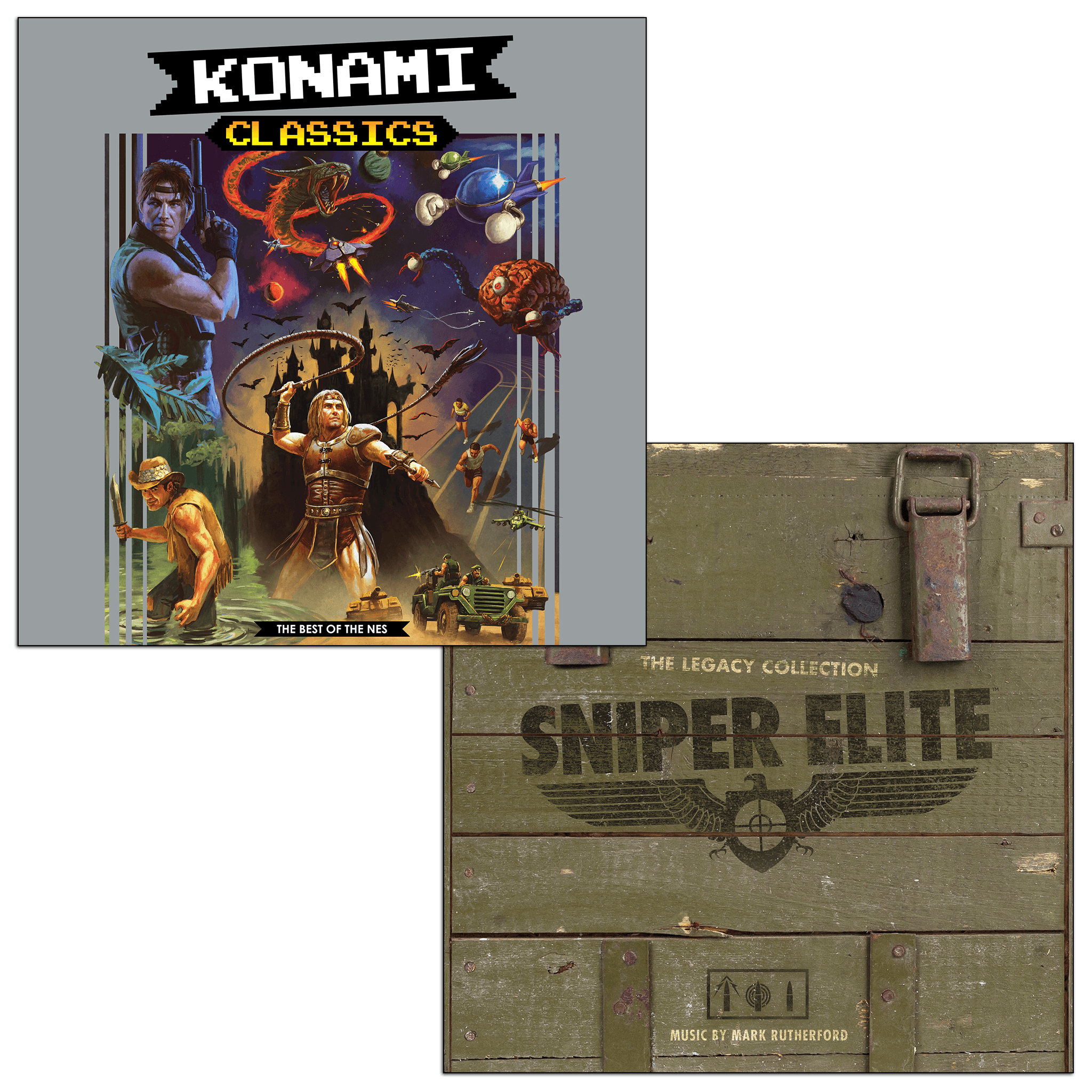 Coming Soon: KONAMI CLASSICS & SNIPER ELITE Pre-Sale