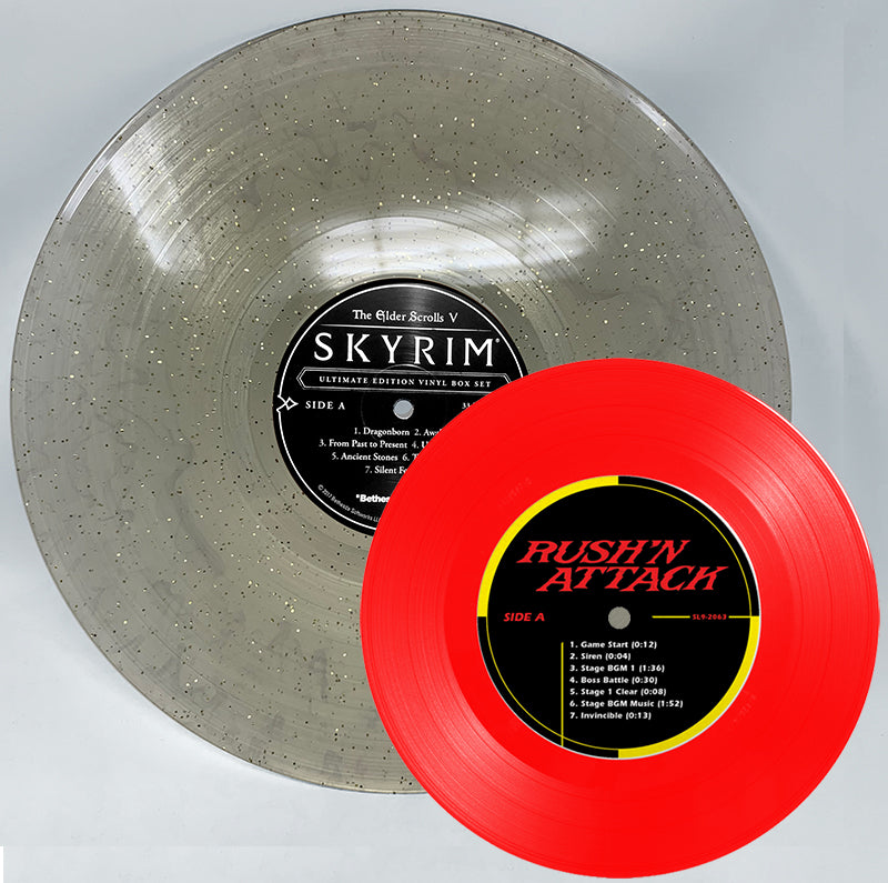 SKYRIM BOX SET & RUSH N' ATTACK 7" PRE-SALE BEGINS 3/31 @ 1pm EST 2020