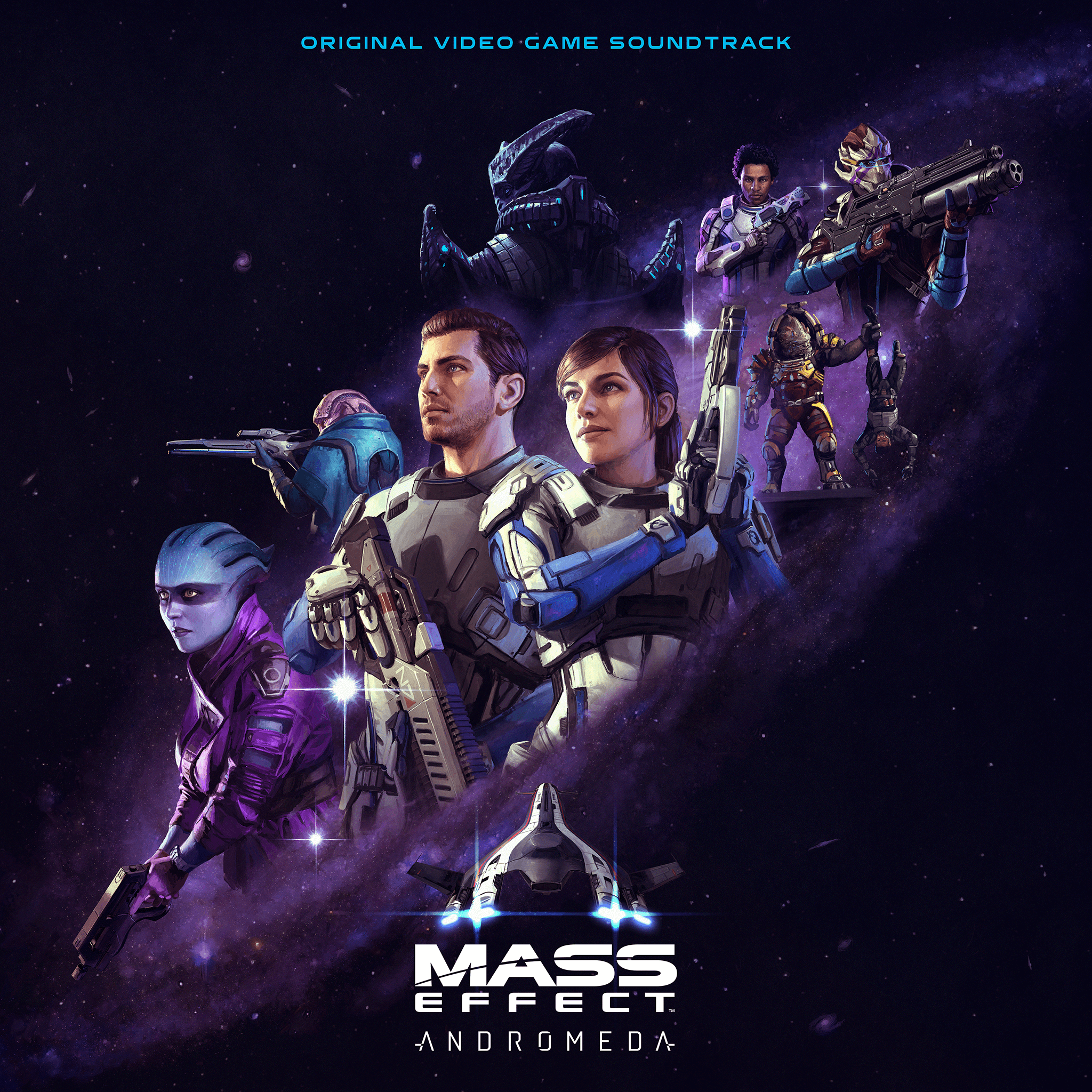 ** PRE SALE ** MASS EFFECT: ANDROMEDA - Soundtrack 3LP SET [Exclusive Vinyl Variants]