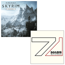 Load image into Gallery viewer, ** THANKSGIVING BUNDLE ** SKYRIM ATMOSPHERES LP &amp; MASS EFFECT BOX SET [SL9 Exclusive Variants]
