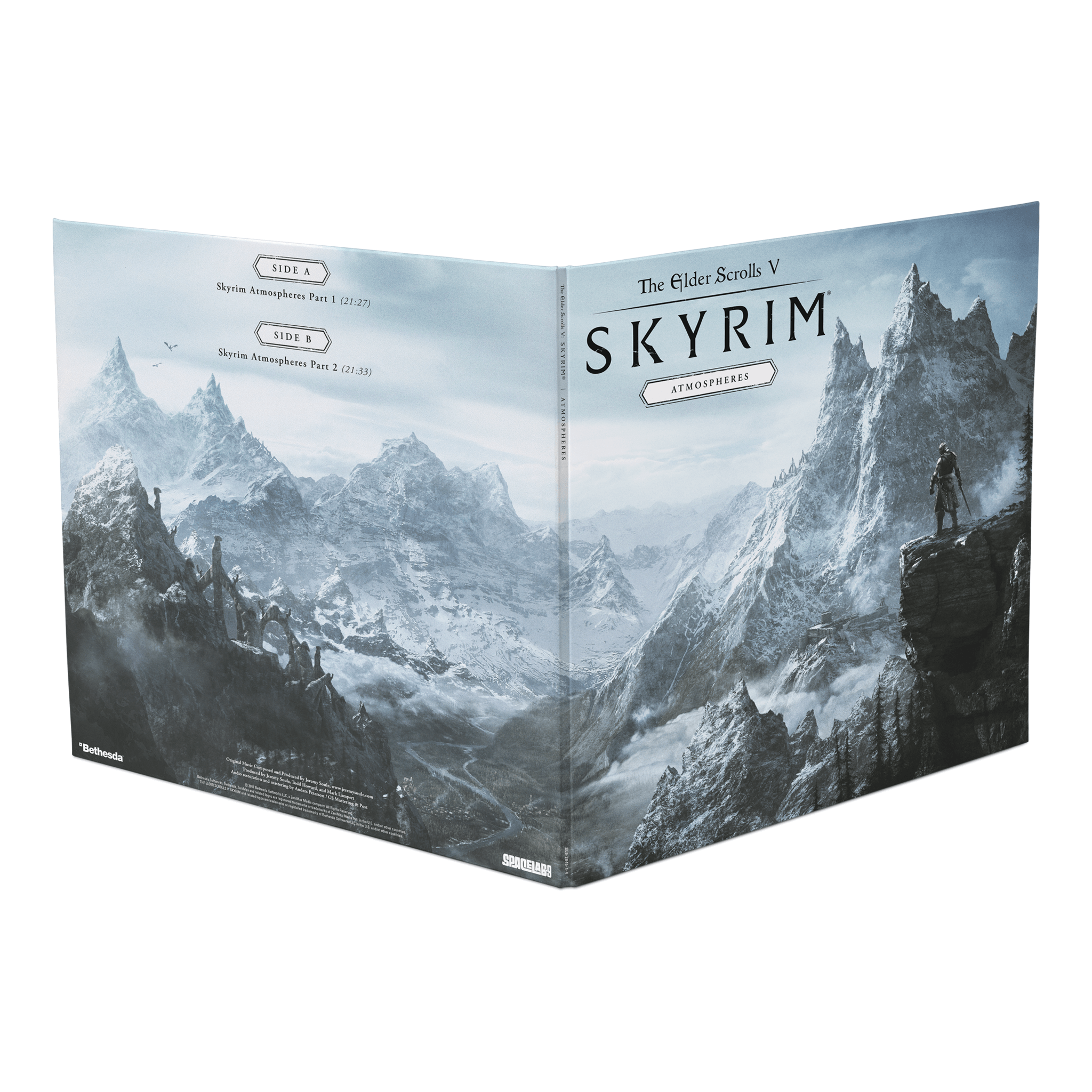 ** NOW SHIPPING ** THE ELDER SCROLLS V: SKYRIM "Atmospheres" LP [Exclusive Variants]
