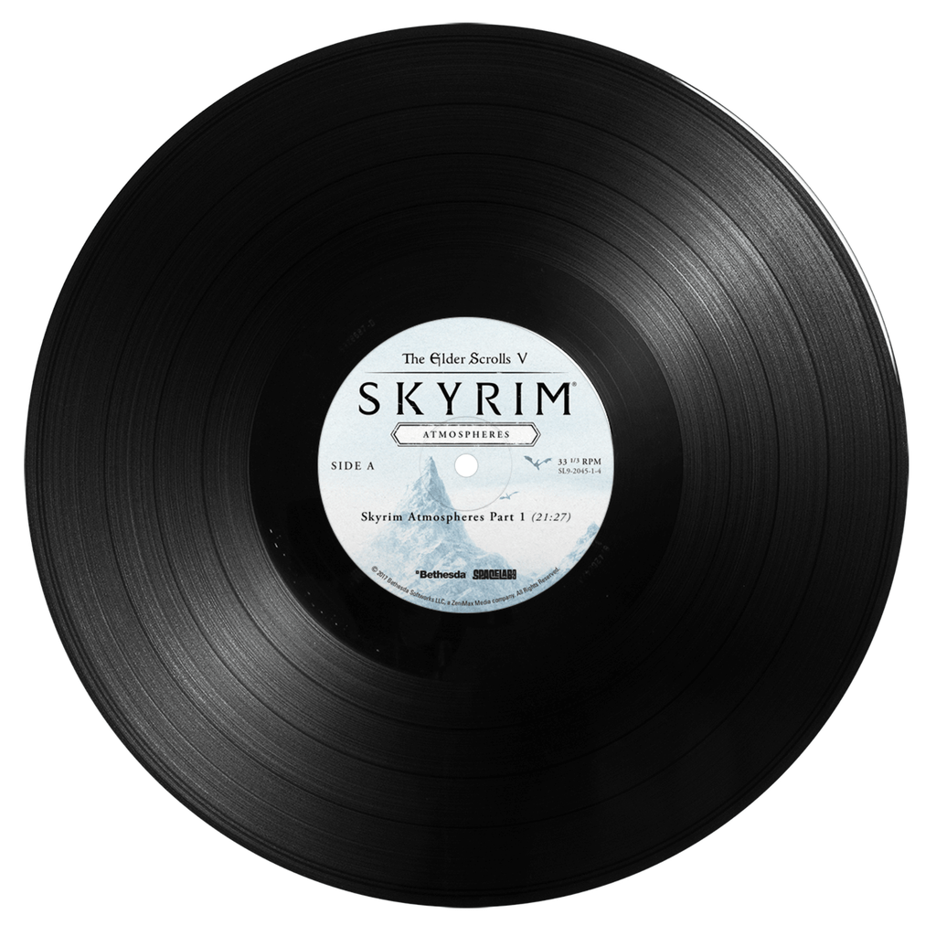 ** NOW SHIPPING ** THE ELDER SCROLLS V: SKYRIM "Atmospheres" LP [Exclusive Variants]