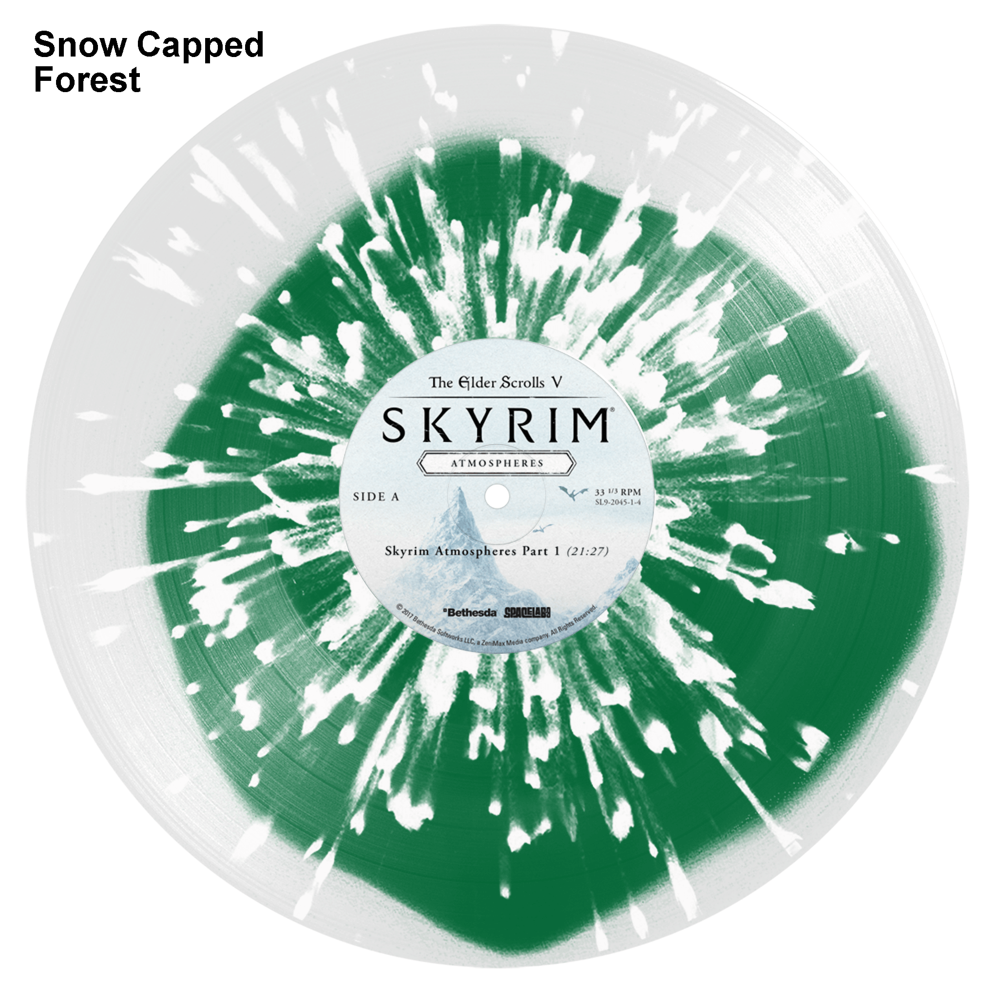 ** NOW SHIPPING ** THE ELDER SCROLLS V: SKYRIM "Atmospheres" LP [Exclusive Variants]