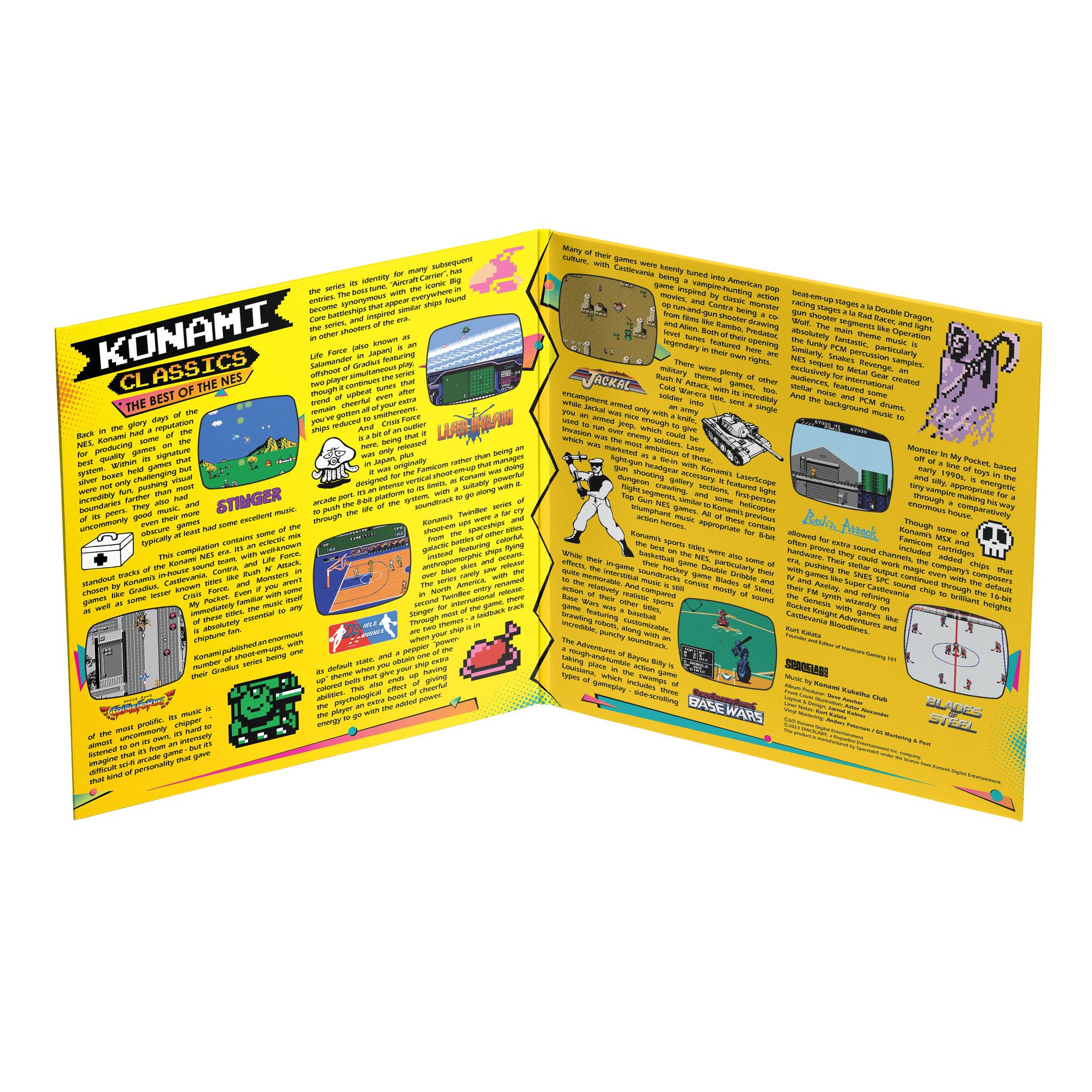 ** PRE SALE ** KONAMI CLASSICS: The Best of the NES LP [Exclusive Variant]