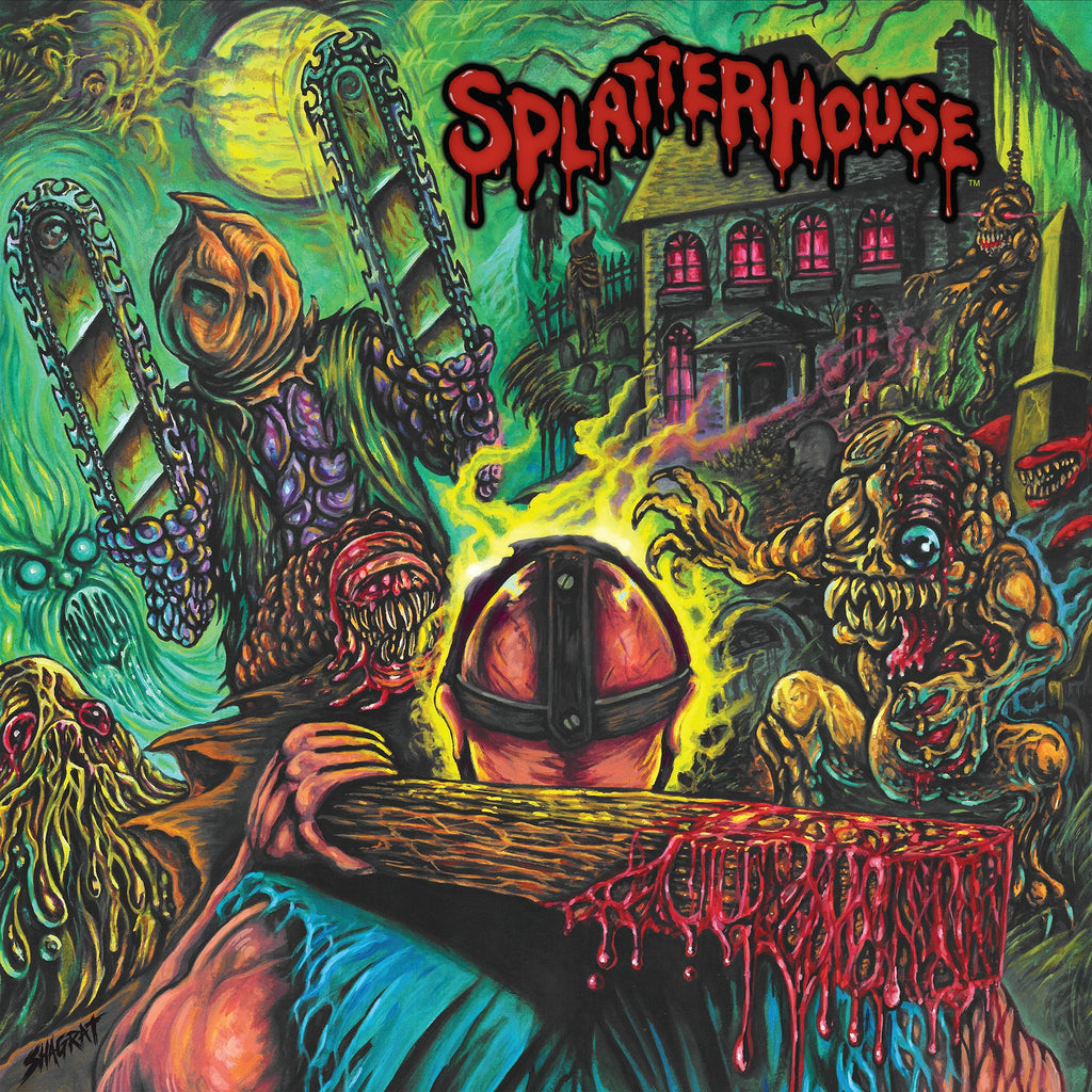 ** NOW SHIPPING ** SPLATTERHOUSE: Original Soundtrack LP [Exclusive NEON Variants]