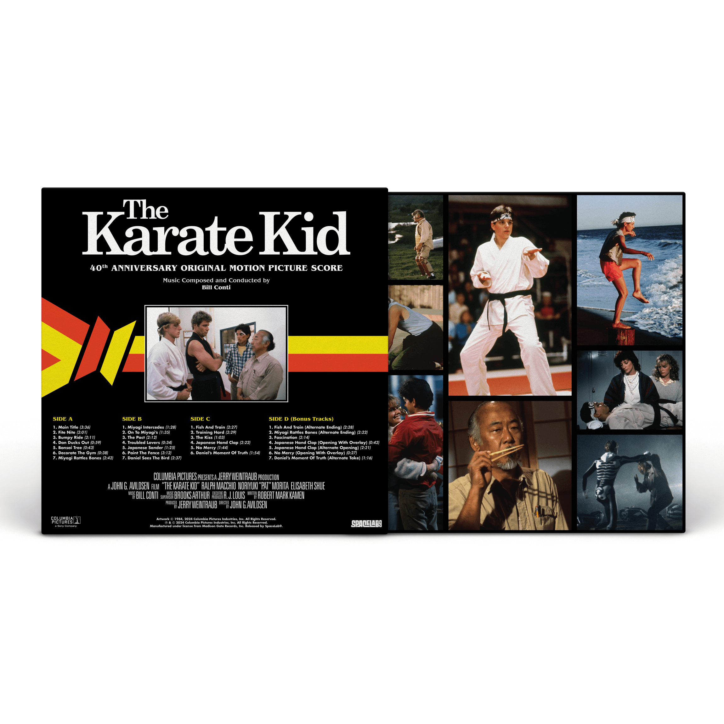 ** PRE SALE ** THE KARATE KID: 40th ANNIVERSARY MOTION PICURE SCORE DOUBLE LP [Exclusive Variants]