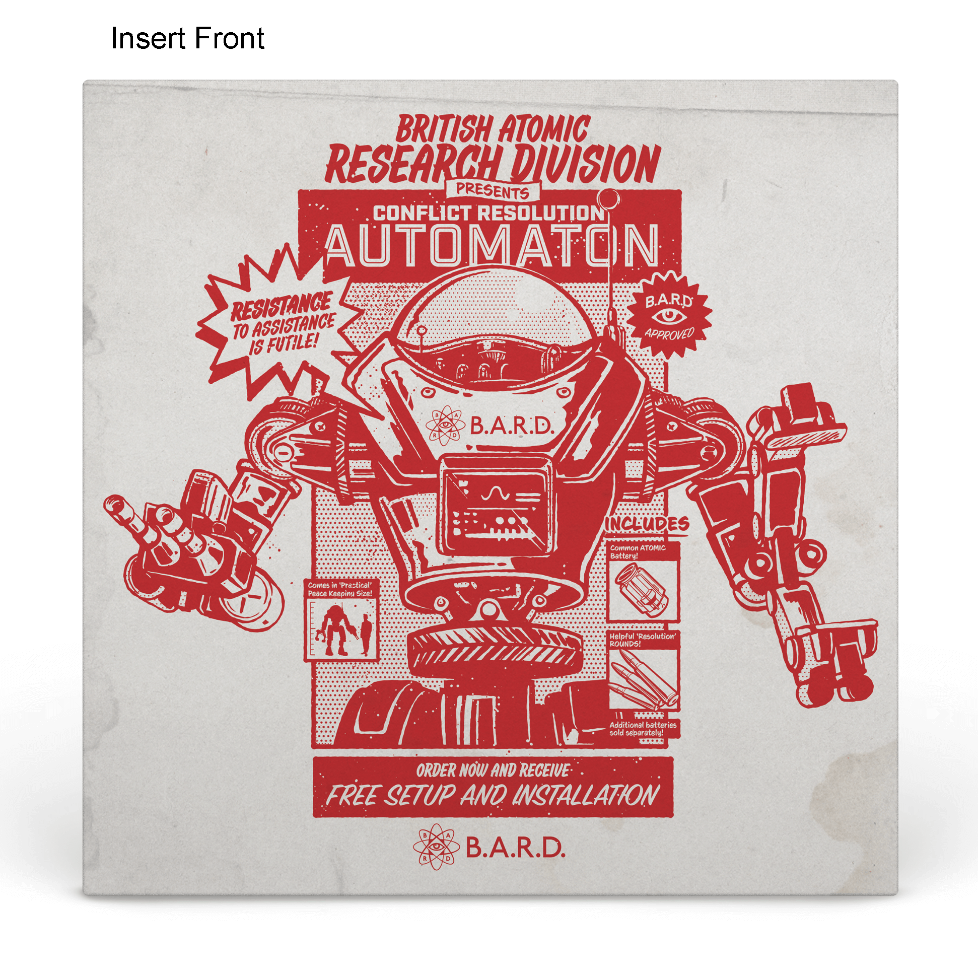 ** PRE SALE ** ATOMFALL: Original Game Soundtrack LP [Exclusive Vinyl Variant]