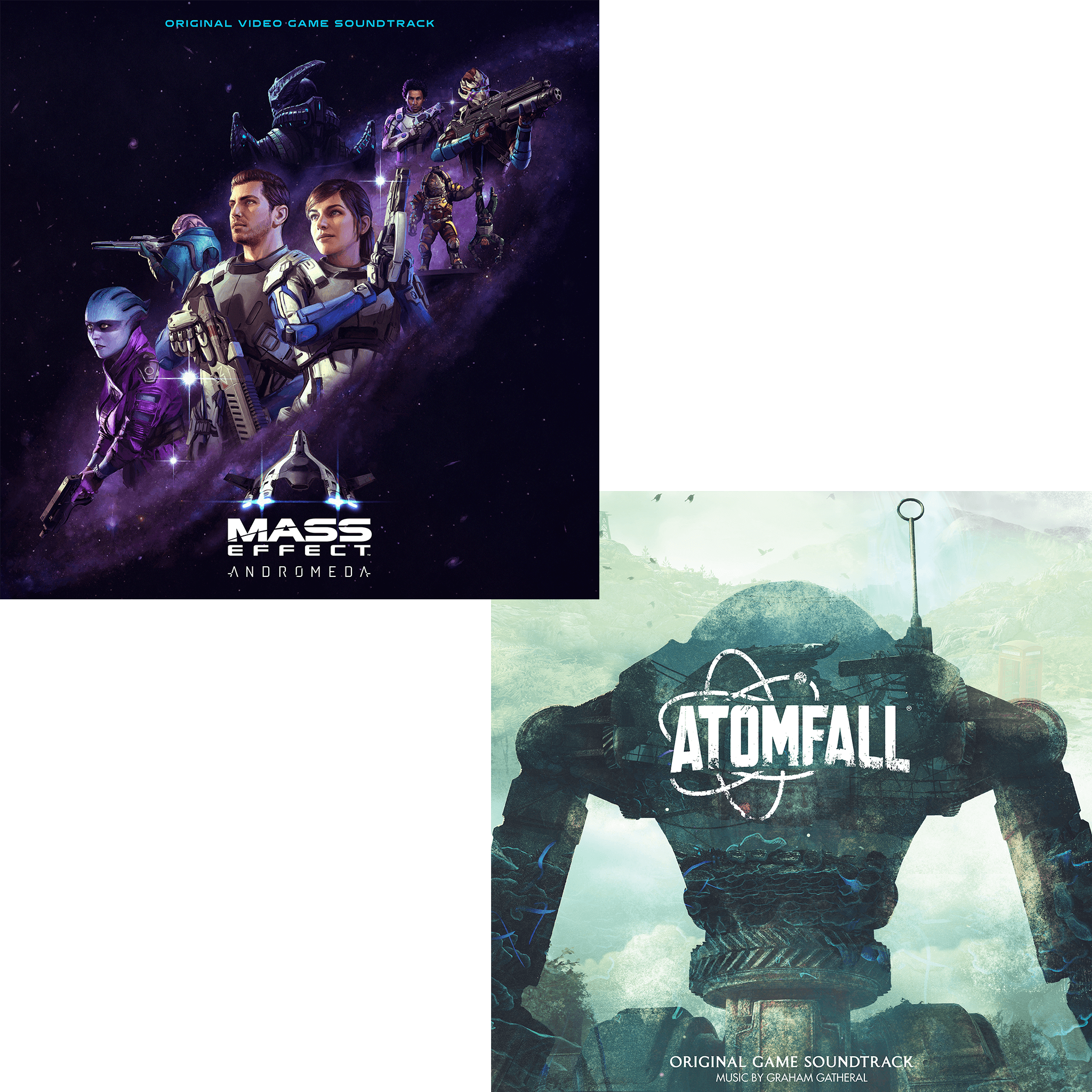 ** PRE SALE ** MASS EFFECT: ANDROMEDA & ATOMFALL VINYL SOUNDTRACK BUNDLE