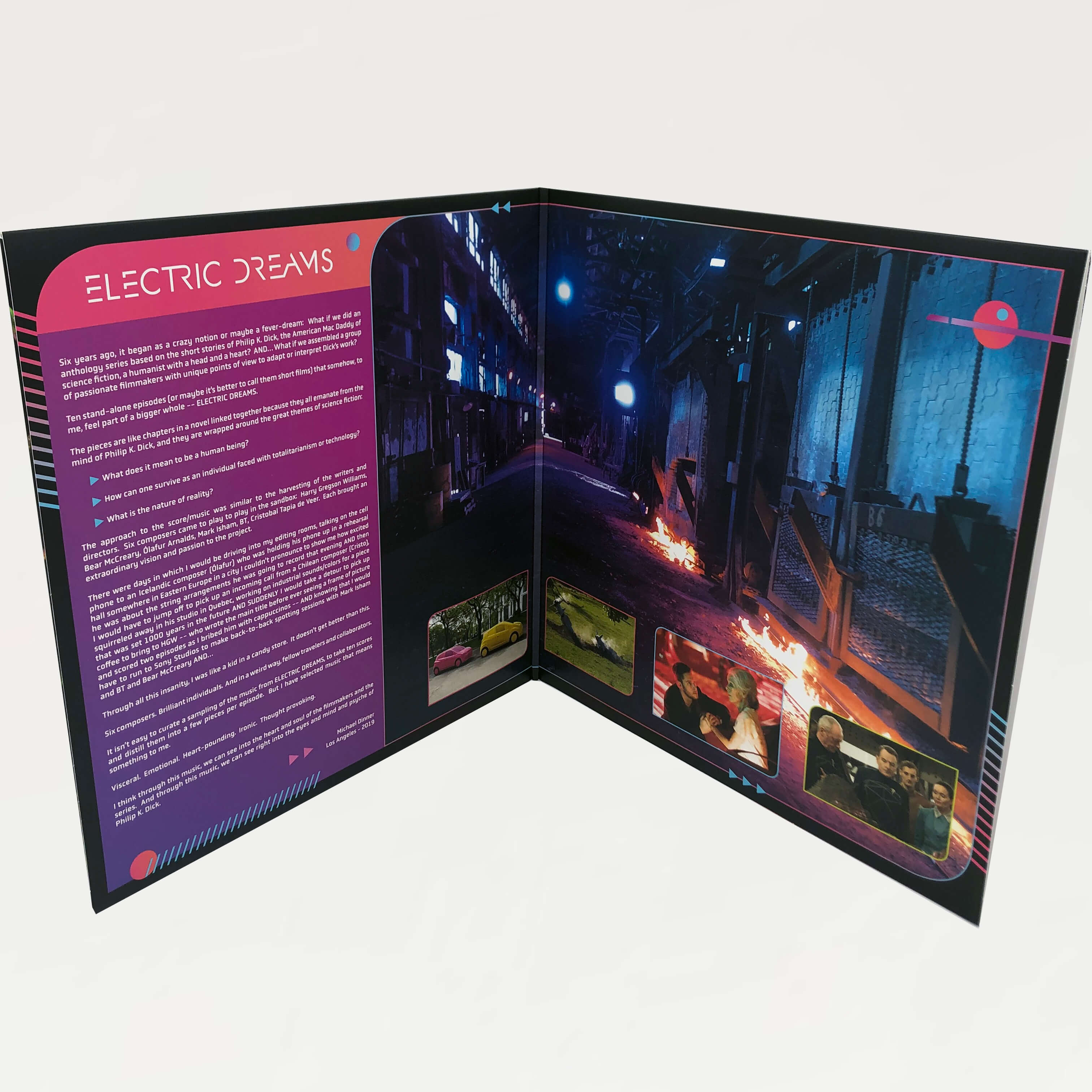 ** NOW SHIPPING ** PHILIP K. DICK’S ELECTRIC DREAMS: An Anthology Series Soundtrack LP [Exclusive SL9 Vinyl Variant]