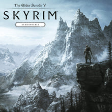 Load image into Gallery viewer, ** PRE SALE ** The Elder Scrolls V: Skyrim &quot;Atmospheres&quot; LP [Exclusive White GLOW DUST Filled Variant]
