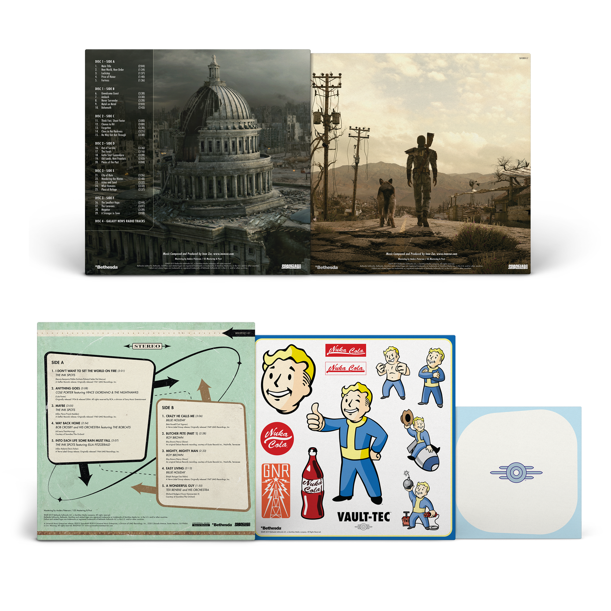 FALLOUT 3: 10th Anniversary Ultimate Vinyl Edition 4LP Box Set [Exclus
