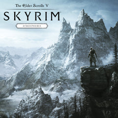 The Elder Scrolls V: Skyrim "Atmospheres" LP [Exclusive "Blizzard" Splatter Vinyl Variant]
