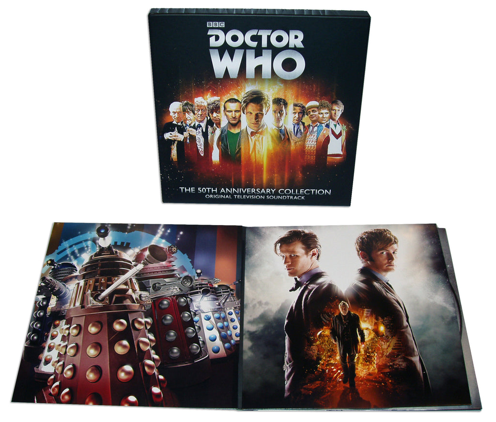 Doctor Who: The 50th Anniversary Collection 4 LP Box Set [Adipose White Vinyl Variant]