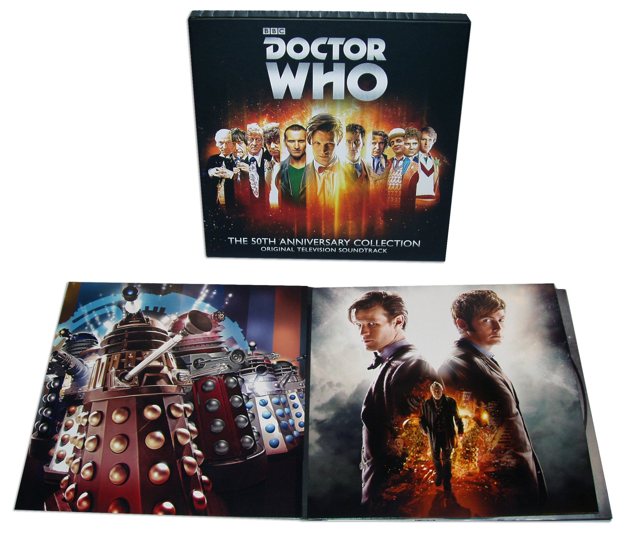 Doctor Who: The 50th Anniversary Collection 4 LP Box Set [Adipose White Vinyl Variant]